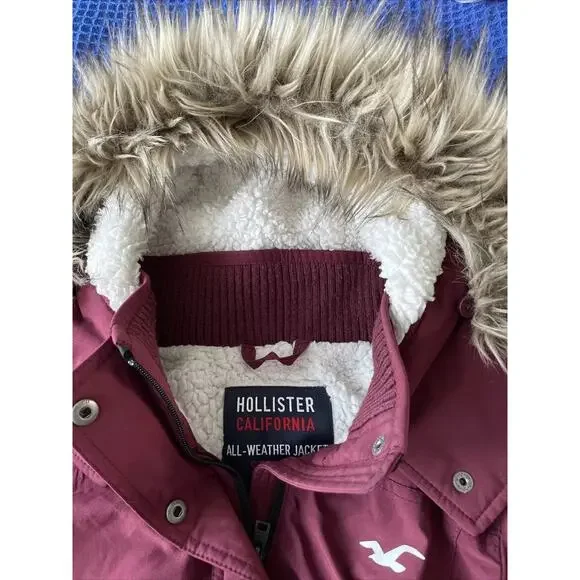 Hollister Omen's All-weather Hooded Bomber Jacket - M - Picture 4 of 5